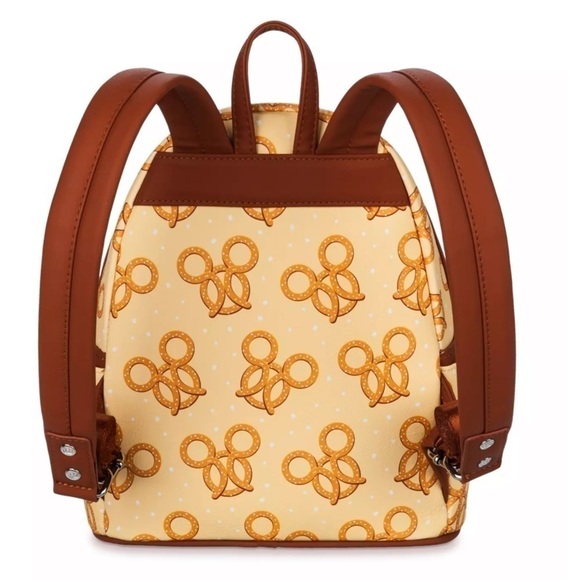 Mickey Mouse Pretzel Loungefly Backpack - Picture 2 of 11
